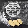 Stampo Attrezzo Produttore 14 Fori Lega di Alluminio Pelmeni Attrezzo Metallico Stampo per Fare Stampini Ravioli Cucina