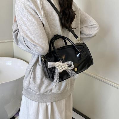 Premium Handtasche Damentasche neue Mode vielseitig einzelne Schulter Cross Kissen Tasche
