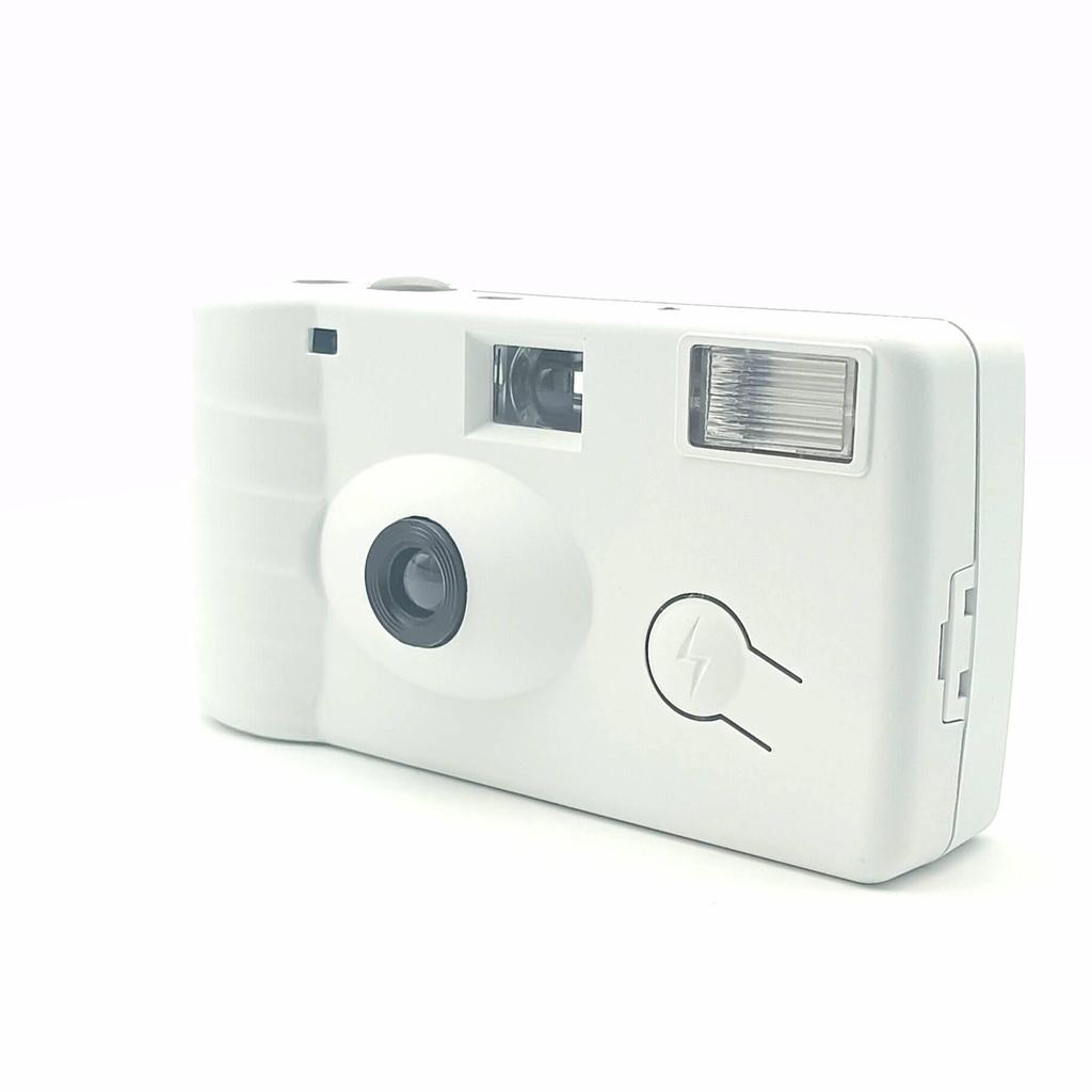 D76 Black and White Retro 35mm Disposable Point-and-Shoot Camera with Customizable Patterns