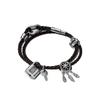 Pandora Woven Design Bracelet Women bracelets Black B802501