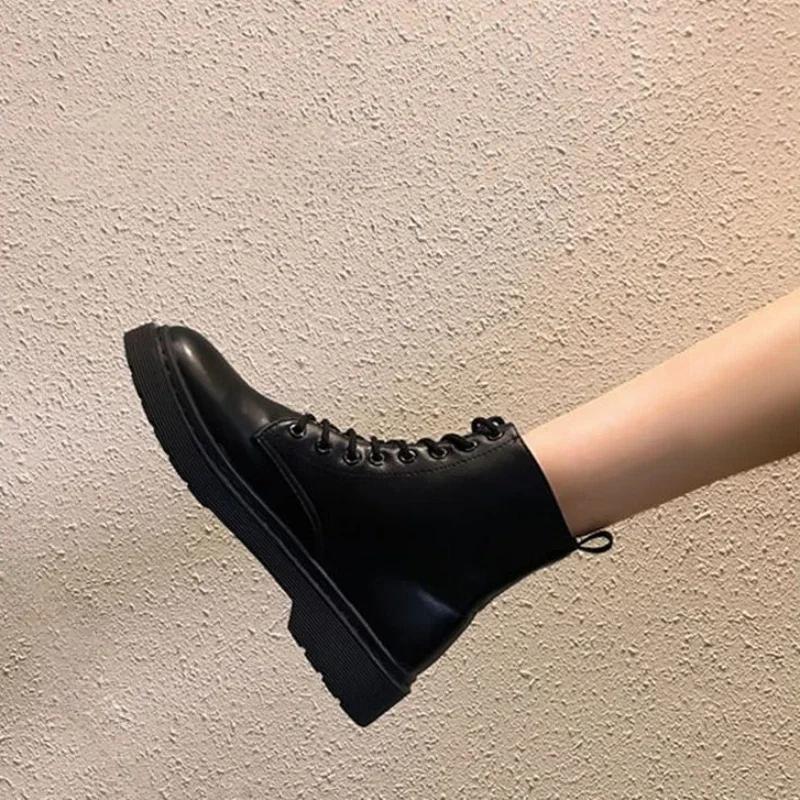 Fashion Booties Round Toe Female Short Shoes Elegant With Low Heels Trend 2024 Women's Ankle Boots New In Designer Luxury Y2k On Offer