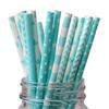 25 Teile/paket Strohhalme in verschiedenen Farben mit Einweg-Papier-Strohhalmen in Lebensmittelqualität, abbaubares Geschirr für Partys, Geburtstage, Hochzeiten, Feiern