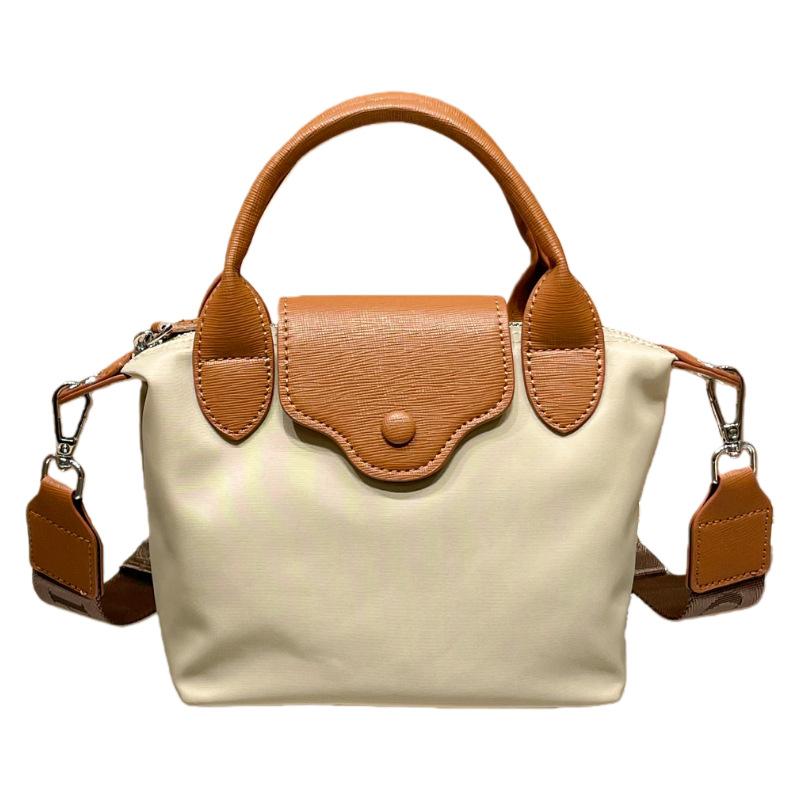 Simple and Fashionable Summer Women's Handbag, Large Capacity, Versatile, Single-shoulder Crossbody Dumpling Bag