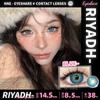 1 Pair New Colored Fashion Lenses Brown Eye Color Lenses Colored Pupils for Eyes Blue Lenses Yearly Gray Color Eye Lens