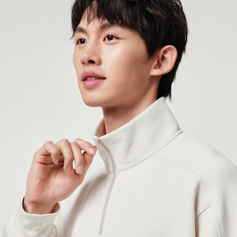 JOEONE Unisex Half-Zip Thermal Sweatshirt