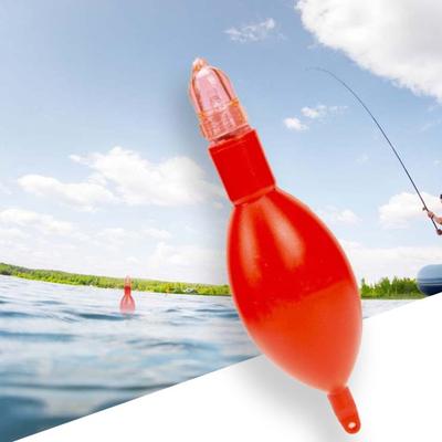 Galleggiante per Pesce Gatto Resistente alle Cadute Luminoso Forte Galleggiamento Resistenza alla Pressione Forma di Uovo d'Anatra Pesca in Mare