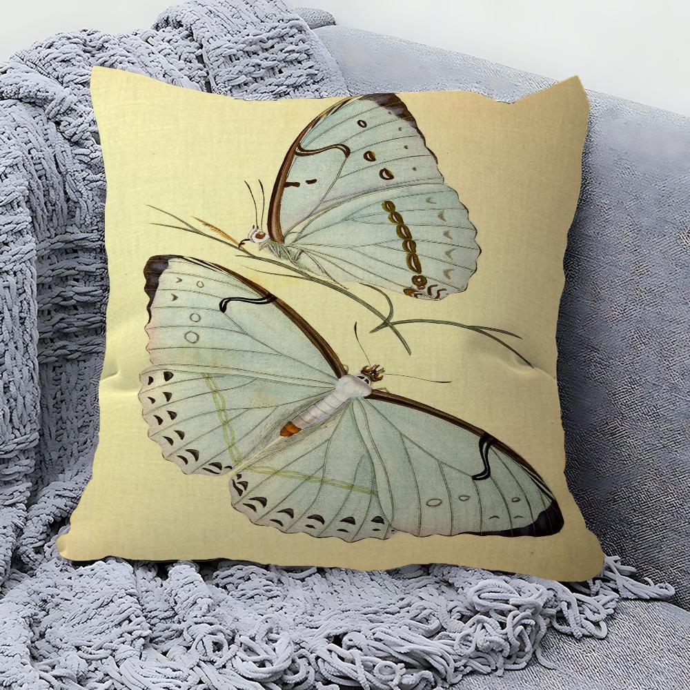 Butterfly 45*45cm Cushion Cover Pillow Cover Decor Pillowcase Home Pillowcase For Couch Pillow