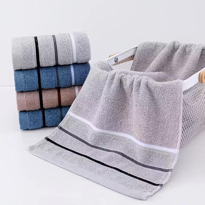 Cotton Towels For Adult Household Use Thickened Soft Absorbent Face Wash All Cotton Face Towels Stall Towels Absorbent Towels