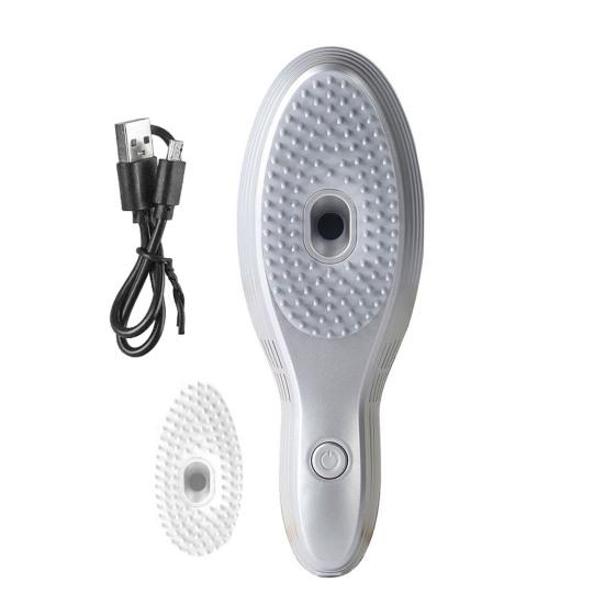 Electric Hair Styling Brush Vacuum Dander Remover & Volumizing Comb with Scalp