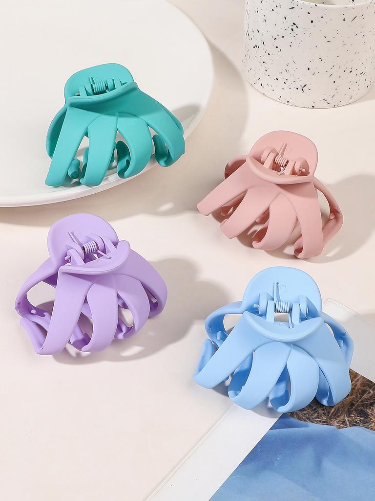 Matte Simple Hair Claw Clip Hold Hair Well Woman Girl Hair Accessories