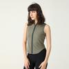 Stand-Collar Slim-Fit Fingerless Yoga Jacket - Long-Sleeve, Elastic, Zippered Running Wear