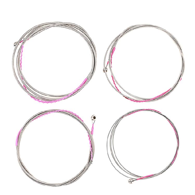 4-string Guitar Strings Stainless Steel Bass Strings for Beginners Performers