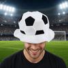 Soft Soccer Head Cover Creative Halloween Cap Party Supplies Football Headgear Sports Fans