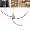 4Pcs Ceiling Fan Light   Replacement Lamp Pull Chain   3 Wire Ceiling Fan Lamp   250V 125V