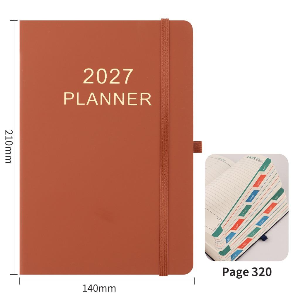 To Do List 2027 Agenda Book A5 Daily Planner Book Portable Schedule Book Students