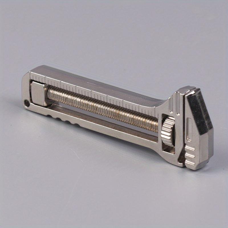 1Pcs Mini Wrench Pocket Portable Multitool Tools for Outdoor Camping Compact Titanium Alloy Bottle Opener