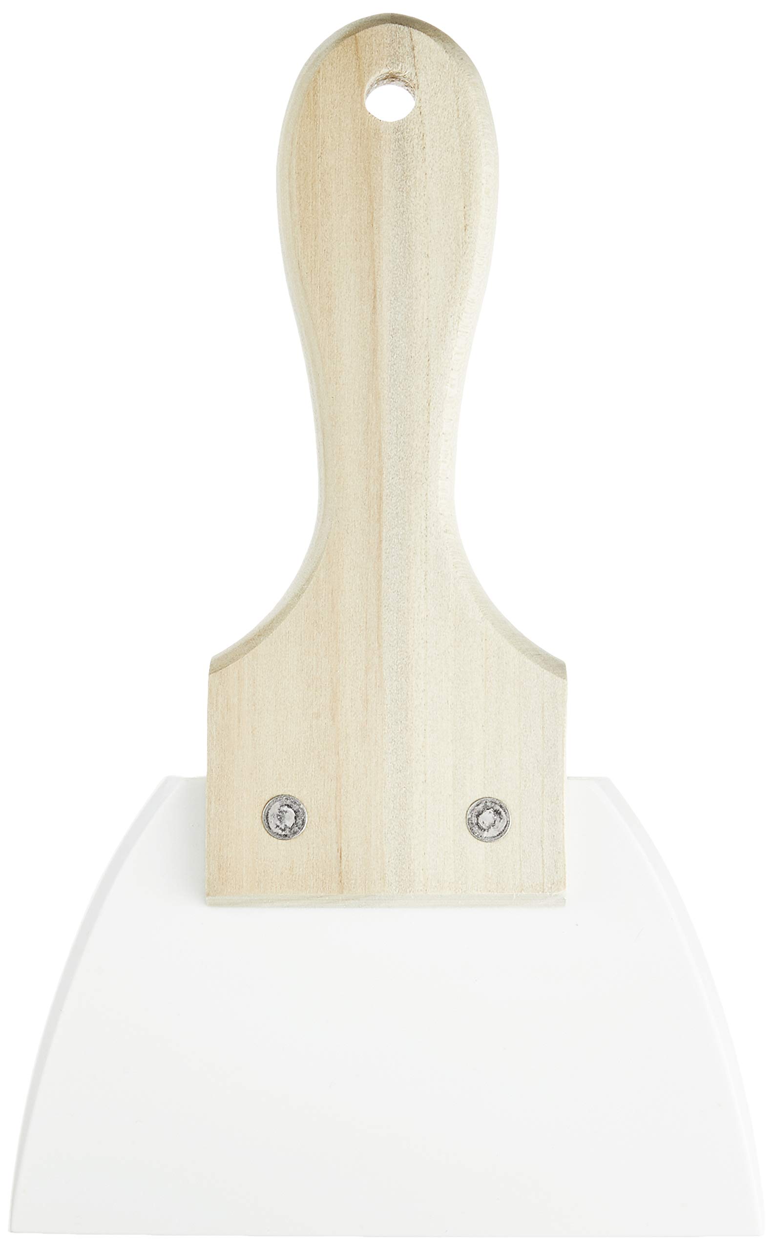 Shimotori Manufacturing Silicone Triangular Rubber Made in Spatula, Large, Japan, B-003 белый