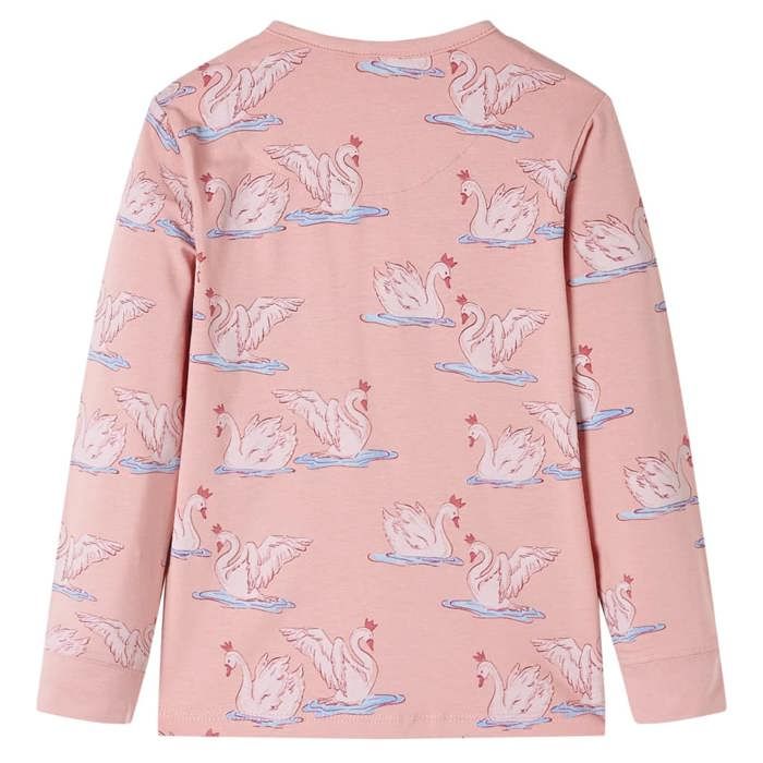 Children's Long-sleeved Pyjamas Light Pink 92/104/116/128/140