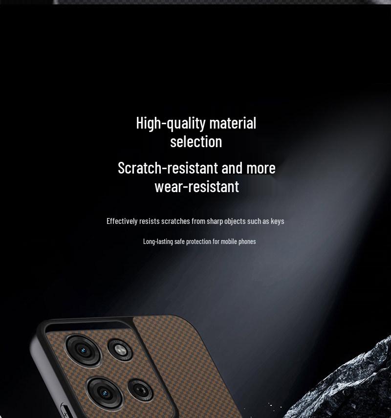 Motorola G75 Magnetic Protective Case - Full Coverage, Anti-Drop, High-End Texture