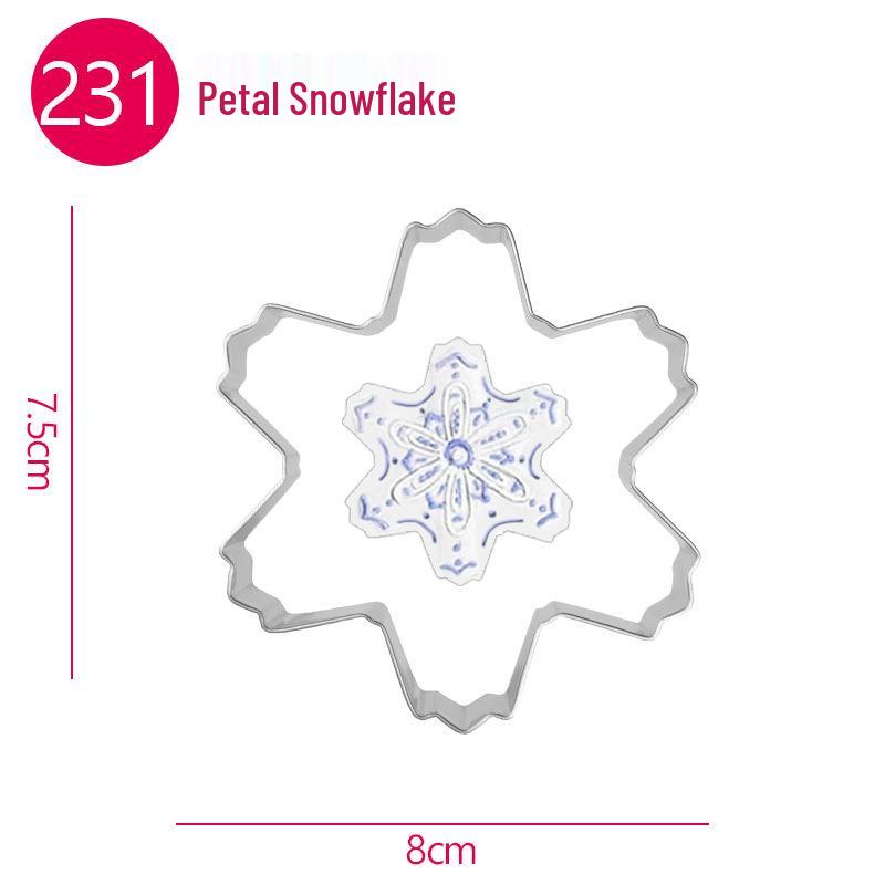 Stainless Steel Christmas Tree Cookie & Cake Cutter Mold Set