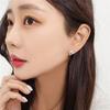 Volare Savezone03 Flat Pearl Silver Needle Earrings Sss1217 (10132031)