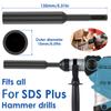 SDS Plus Ground Rod Driver 5/8 3/4" 17mm Steel Drill Bit Driver for Hammer Drilling Ground Rods