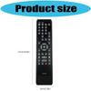 Plastic Replacement Remote For Recorder D-R410 D-R410KU Long Lasting Remote Controller Easy Setup Black