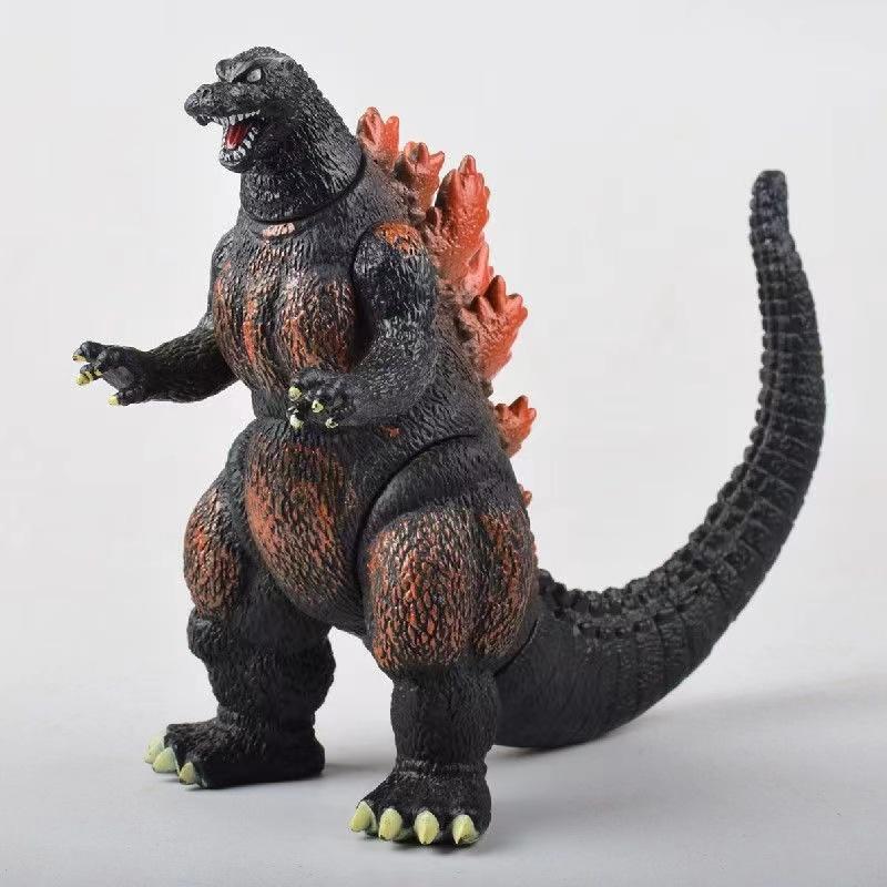 24cm Godzilla King of Monsters Runaway Mechanical Red lotus Planet Godzilla Action Figure Collection Model Toy Kid Birthday Gift