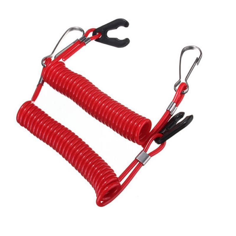 Universial Outboard Engine Motor Lanyard Kill Stop Switch Safety Tether