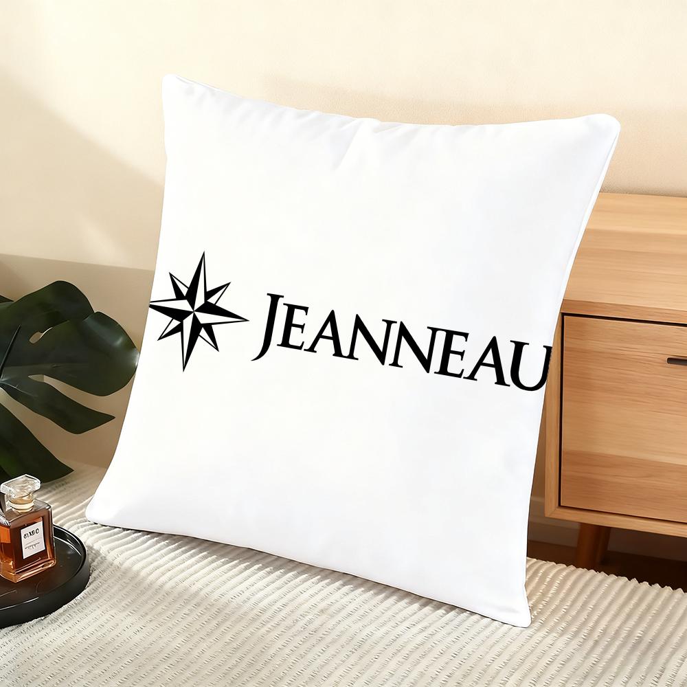 J-Jeanneau Cushion Cover Soft Short Plush Pillow Cover Smooth Cozy Texture Aesthetic Cushion Case Home Decor