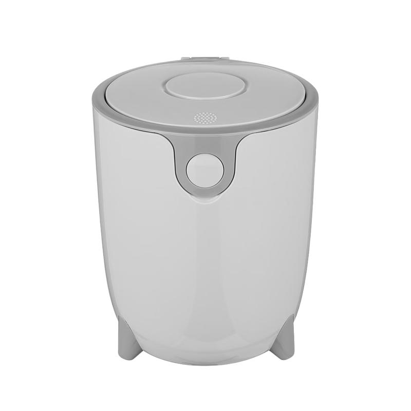 PP Press-Type Pop-Up Lid Desktop Trash Can