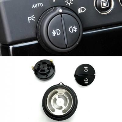 1x Car Front Headlight Switch Button Knob Trim For Maserati GranTurismo 2008-19