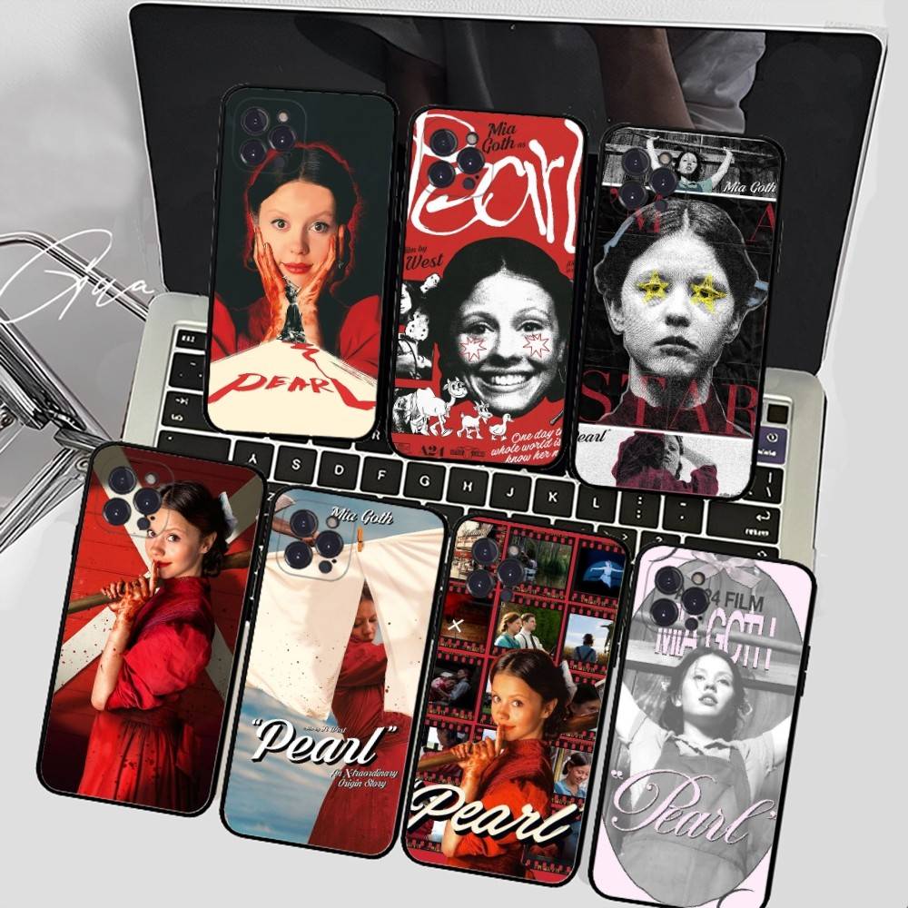 Horror Movie Pearl For IPhone 17 16 15 14 13 12 11 Pro Max 13 17Air Shockproof Soft Phone Cases Coque