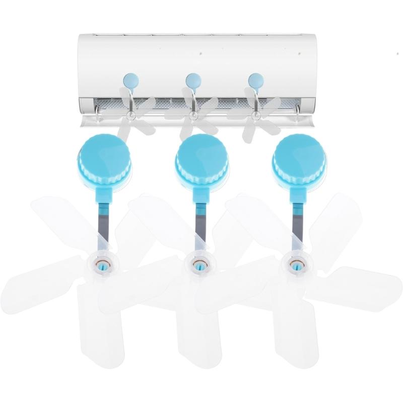 3PCS Easy Installation Air Conditioning Deflector Baffle Blowing Shield Suitable for Anti Direct Blowing and Fresher Air