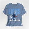 Detroit Lions Jahmyr Gibbs ONE PRIDE NFL Football Fan T-Shirt Unisex T-Shirt