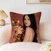 M-Megan D-Denise Fox Pillowcase Toon Gift Cushion Cover Bedroom Home Sofa Chair Seat Decor Pillow Case