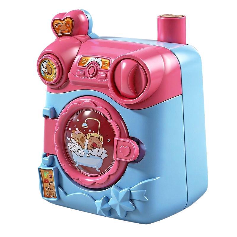 Kinder Mini drehbare Waschmaschine Spielzeug mit Lichtern