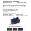 DC 100V 10A 0.56 Inch Mini Red Green Blue LED Display Panel Voltage Meter Voltmeter Home Use Voltage 3 Three Digital