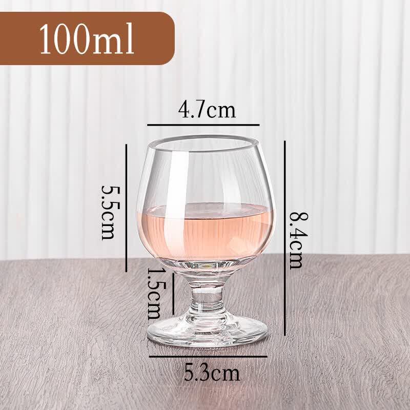 Versatile Acrylic Stemmed Glass