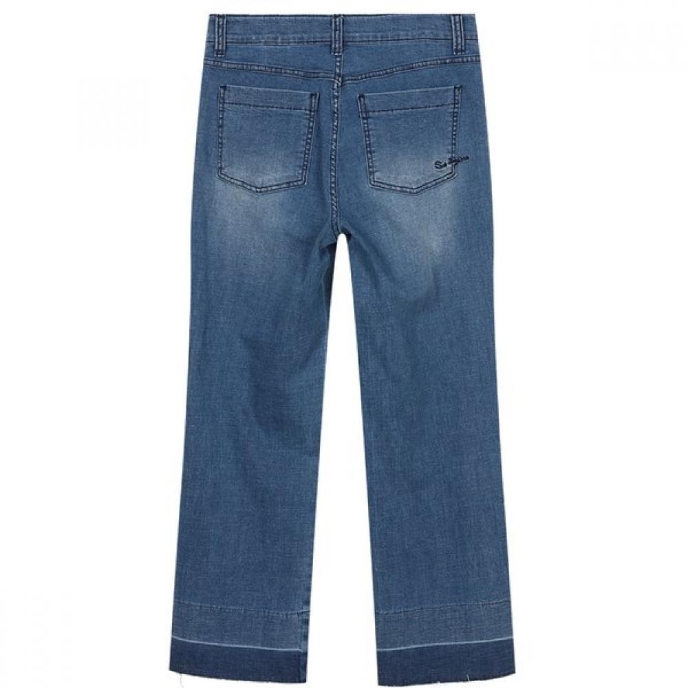 SON JUNG WAN Multi Star Embroidery Denim Pants Zjl6161020