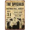 Vintage Rock Music Concert Metal Poster Sign - Art Painting Plaque - Ideal for Retro Pub Bar and Home Decoration