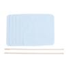 Flute Cleaning Kit 2 Cleaning Rods and 6 Cleaning Cloths Absorbent Chamois Cloth for Flute Piccolo Clarinet Recorder