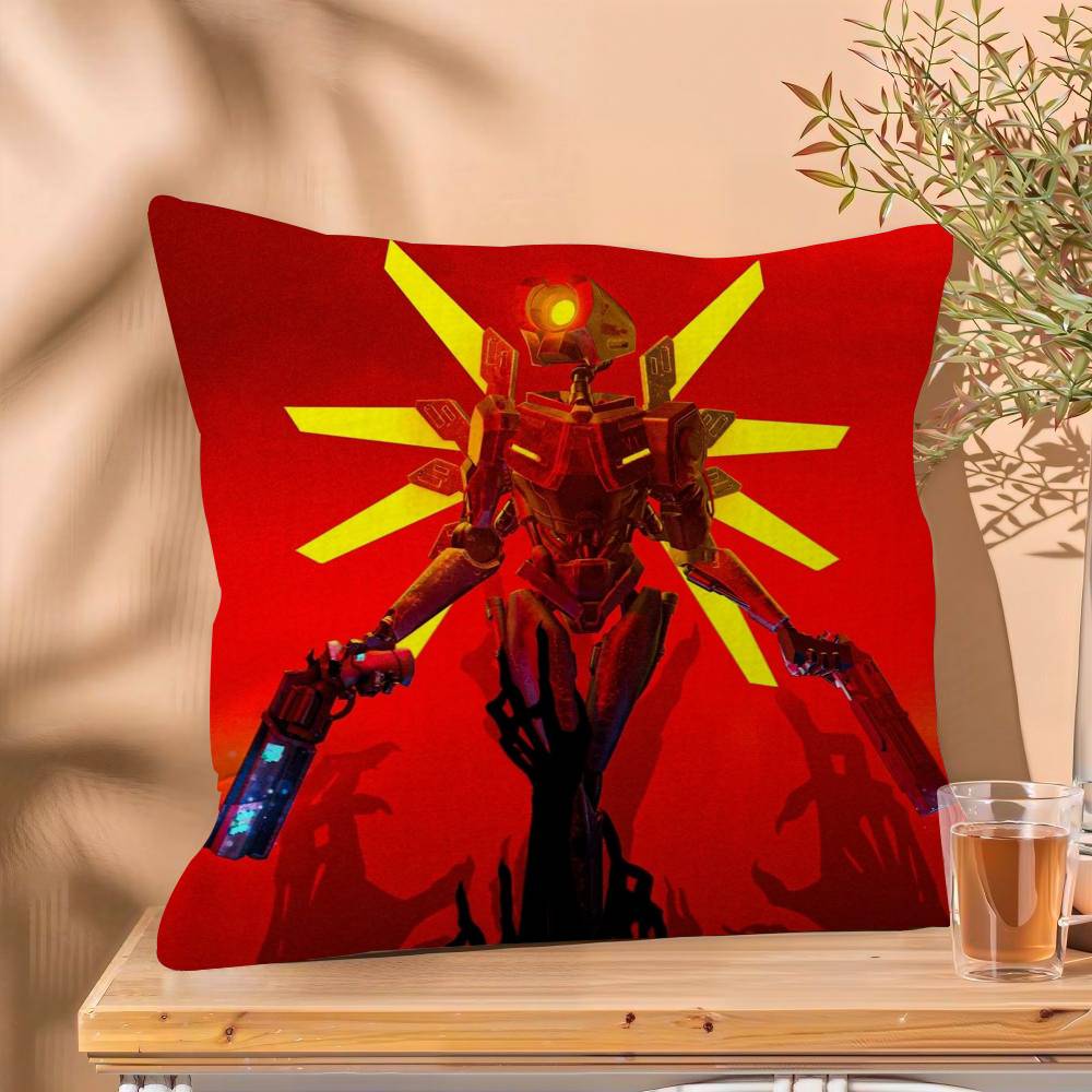 Popular New Video Game UUltrakill Pillow Gift Home Office Decoration Bedroom Sofa Car Cushion Cover Case X