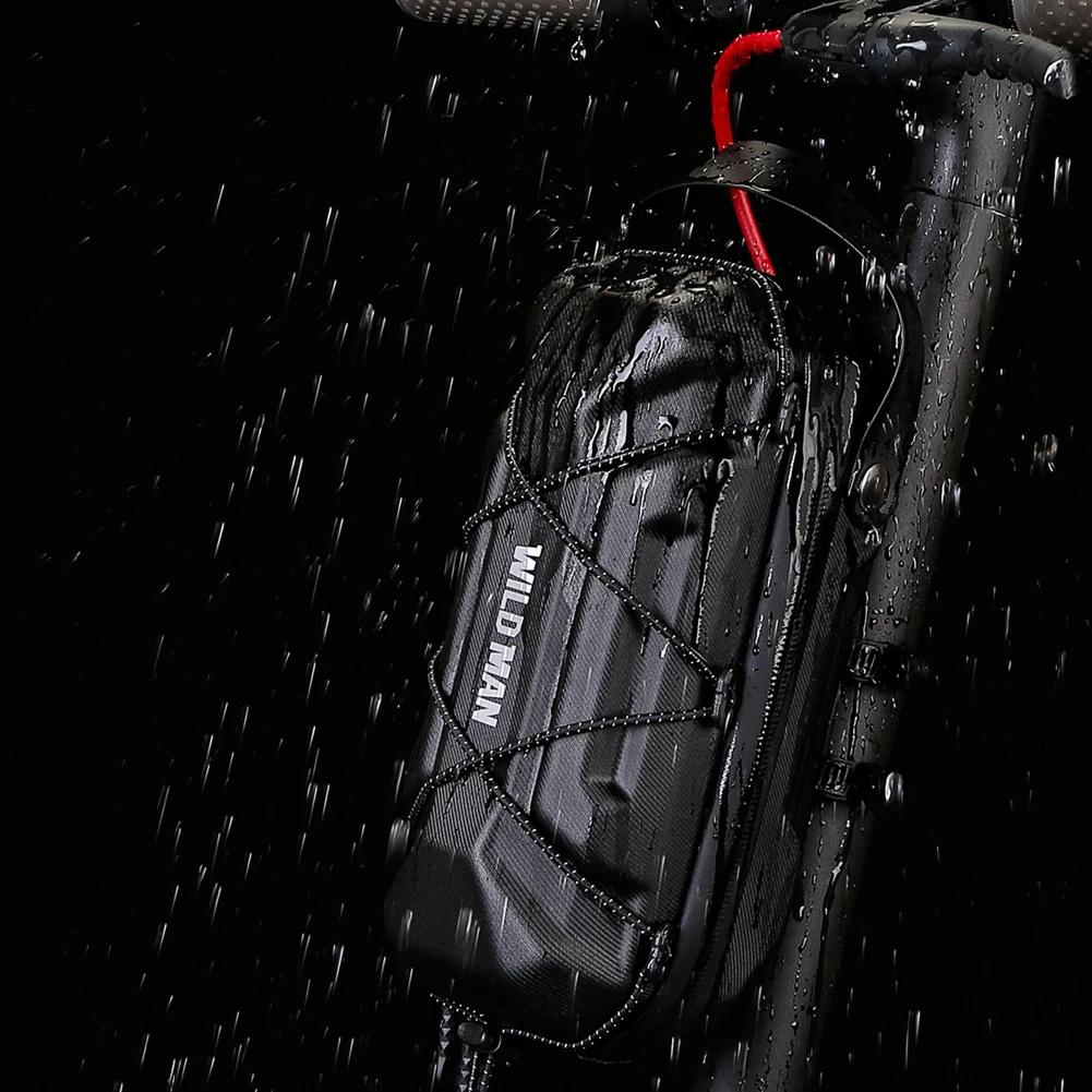 Wild Man 0.5-3L Electric Scooter Bag Waterproof For Xiaomi Rainproof Scooter Front Bag Bike Bicycle Bag Cycling Accessories