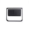 Carbon Fiber Car Co-pilot Storage Box Handle Cover For Mazda 3 Axela 2014-2018