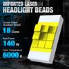 2Pcs H7 H4 Led Headlight Bulbs 6000K H1 H3 H8 H11 Led 9005 HB3 9006 HB4 Auto Lamp 9012 Hir2 High Power 140W 60000LM Canbus CSP Chips Headlamp