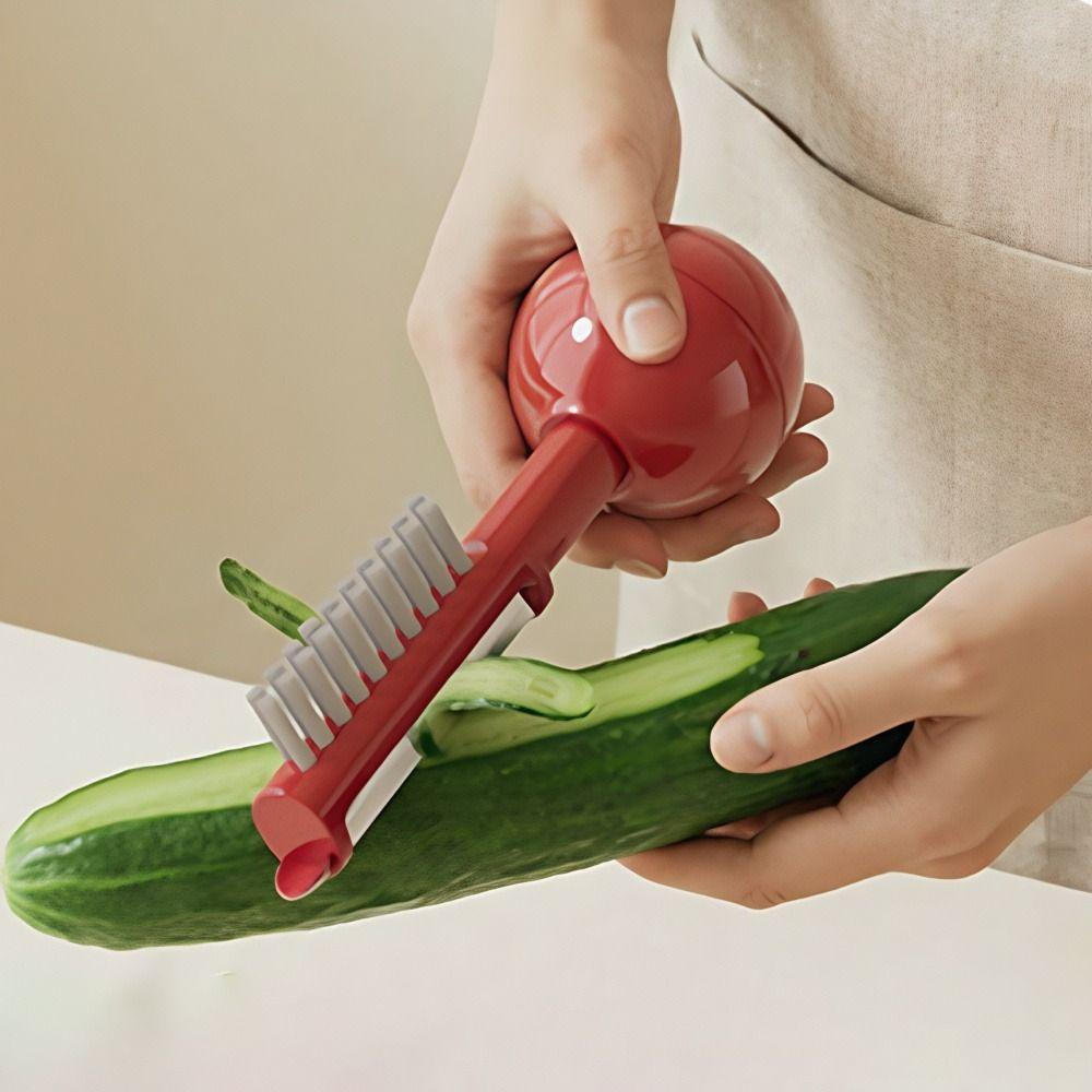 With Cleaning Brush Fruit Grater 2 In 1 Fruit Planer Household Tumbler Vegetable Peeler Travel