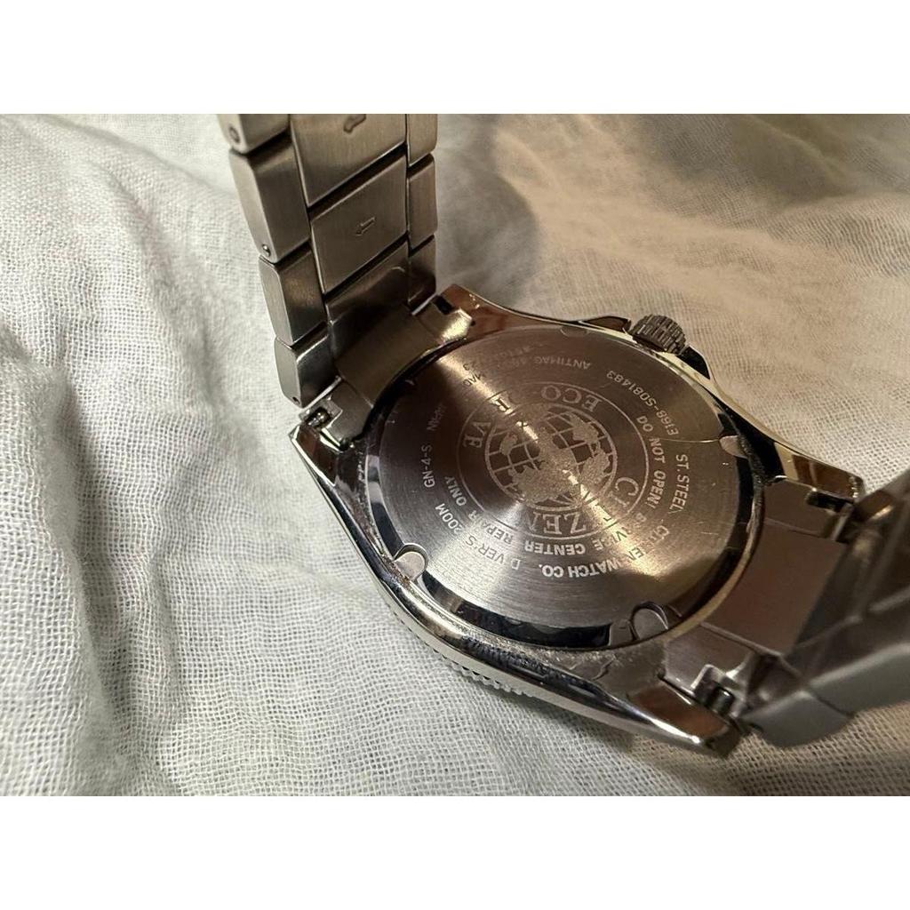 Used CITIZEN ECO-DRIVE DIVERS E168-S081483
