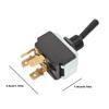 Light Switch Compatible with Peterbilt 330 357 359 377 378 379 387 2004-2005, DPST Toggle Headlamp & Clearance Switch, Replace #577.75611 16-06657