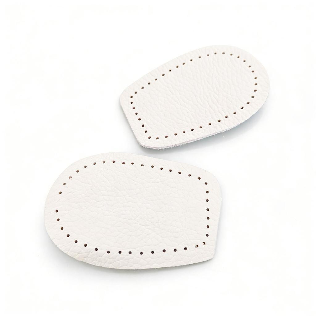 Cowhide Anti-Abrasion Non-Slip Heel Protector - Invisible, Shock-Absorbing, and Comfortable for High Heels.